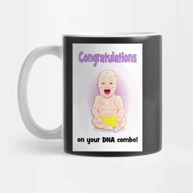 New baby - congratulations on your DNA combo by Happyoninside